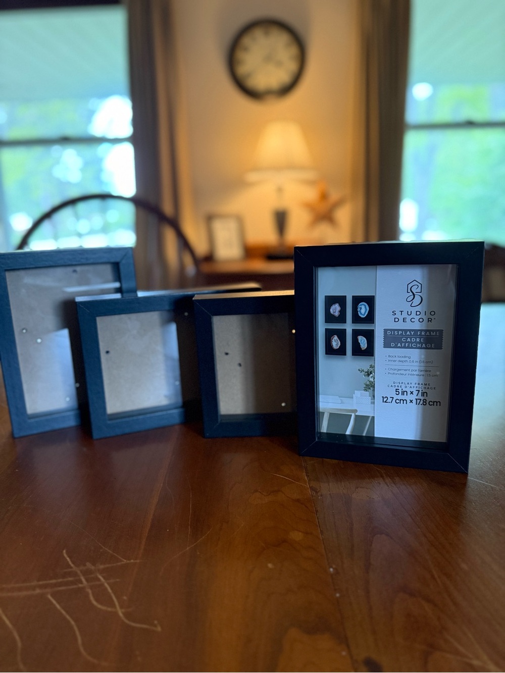 Studio Decor Black Picture Frame Set - Classic Matte Finish